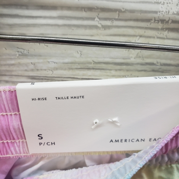 American Eagle Watercolor Tye Dye Elastic … - Picture 3 of 6